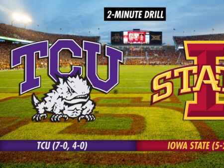 2-Minute Drill: TCU Horned Frogs at Iowa State Cyclones