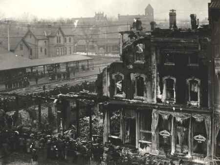 7 died in Cedar Rapids hotel fire in 1903