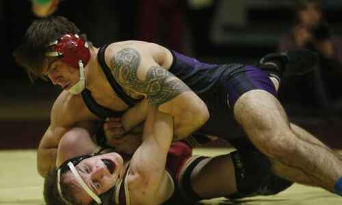 Cornell wrestler Josh Martin loves to dominate