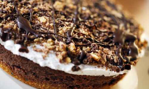 Craving chocolate? Try this Chocolate Crunch Cheesecake recipe