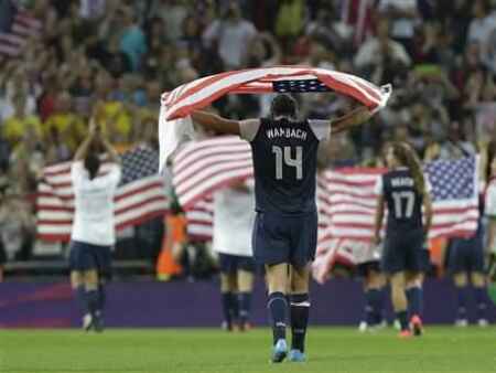 U.S. tops Japan to win Olympic women's soccer gold