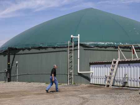 Anaerobic digesters turn manure into energy. But they have critics.