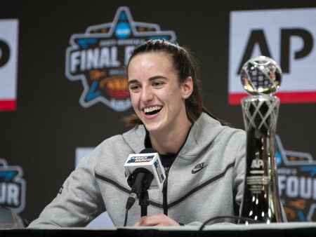 Caitlin Clark is AP women’s basketball national player of the year