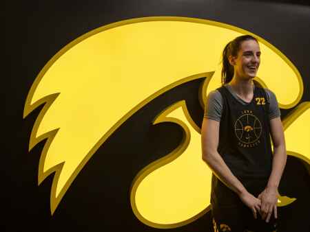Photos: Iowa practice and presser ahead of NCAA first-round game