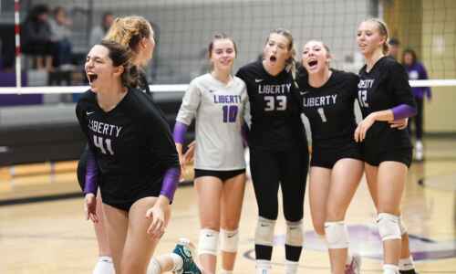 Photos: Xavier Saints at Liberty Lightning Volleyball