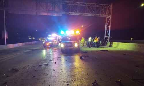 Man extricated from car in I-380 wrong-way crash with semi