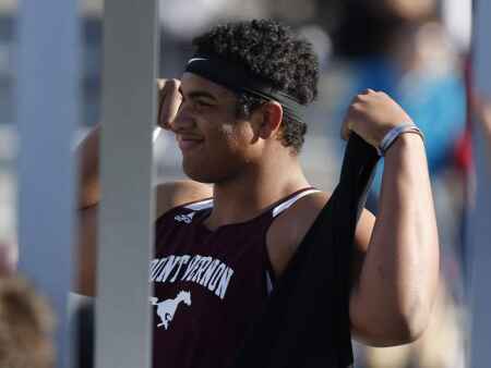 Drake Relays: Tristan Wirfs tops a stacked shot-put field