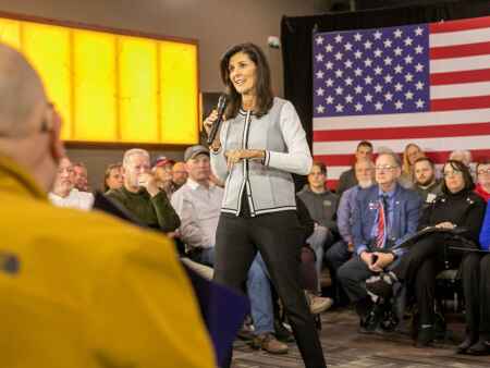 Nikki Haley highlights education, economy in visit to Council Bluffs