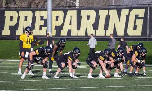 Use of presnap motion, RPOs generates early optimism about Iowa’s 2024 offense