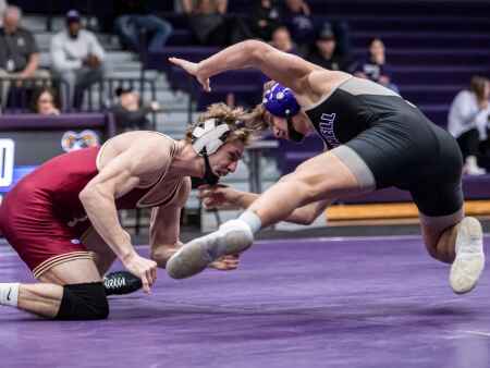 Photos: Coe at Cornell wrestling