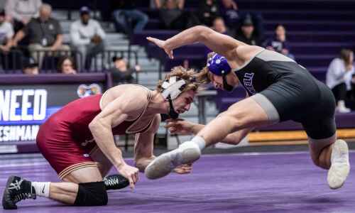 Photos: Coe at Cornell wrestling