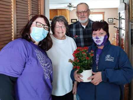 Fayette care group delivers Valentine’s cheer to brighten dark year
