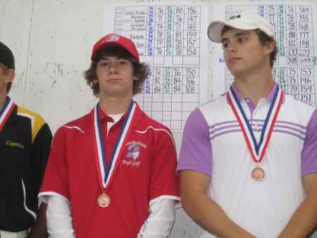 East Buchanan's Chris Cooksley was hooked on golf from day one