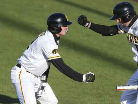 Brendan Sher provides offensive boost for Iowa baseball