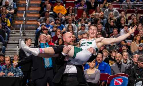 Photos: Iowa high school boys’ state wrestling finals