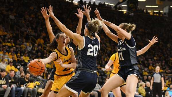 Surging Hawkeyes try to avoid the trap door at Penn State