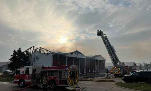 C.R. building may have been damaged ‘catastrophically’ by fire