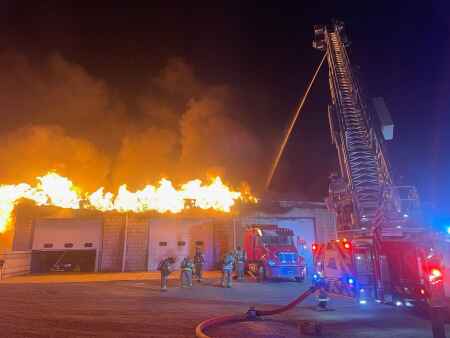 Ely building a “total loss” after Wednesday night fire