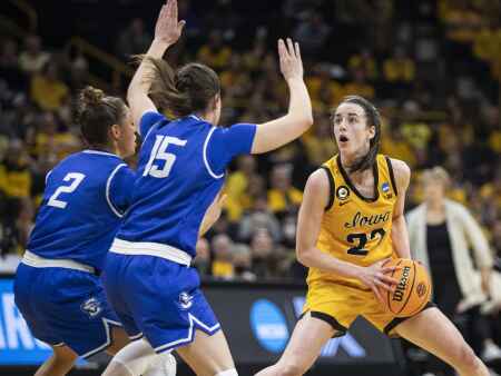 Photos: Iowa vs. Creighton in NCAA women’s basketball second round