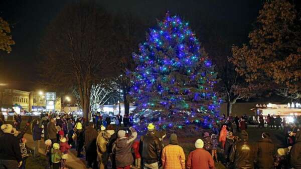 Christmas in Park returns to Marion with new LED tree