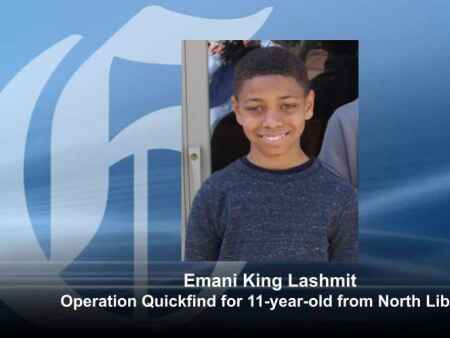 CANCELED: Operation Quickfind for Emani King Lashmit of North Liberty