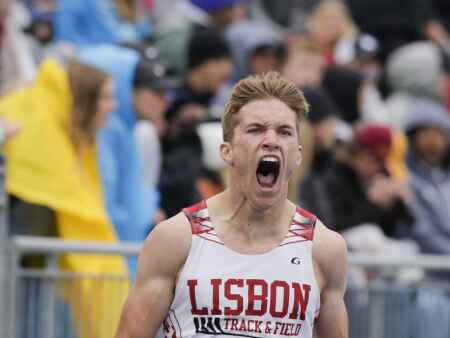 Lisbon boys win pair of relays Friday to build Class 1A state track lead