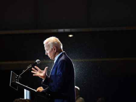 In Cedar Rapids rally, Biden vows to clean up after Trump administration
