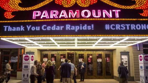 Curtain rises to COVID-19 precautions at Cedar Rapids venues