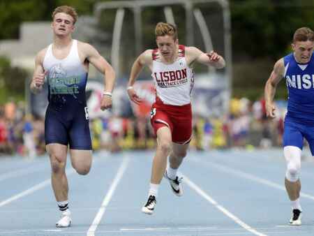 Finally healthy, Lisbon's Jack Butteris shines at state-qualifying meet