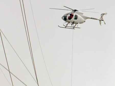 See a low-flying helicopter? It’s probably inspecting our energy infrastructure.