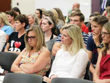 Speakers scold Cedar Rapids school board in wake of fallout from teacher-student sex scandal