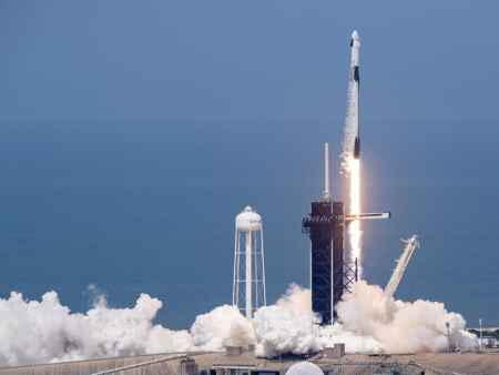 SpaceX launch a success as Dragon capsule separates from Falcon 9 rocket