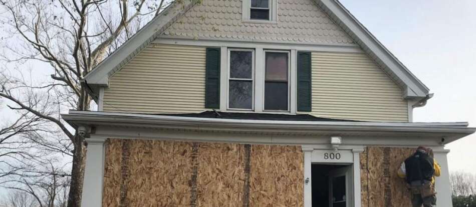 Patch Program helps homeowners with derecho damage prepare for winter