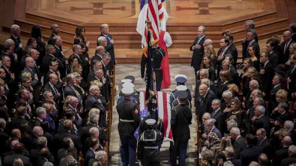 Nation bids farewell to George H.W. Bush