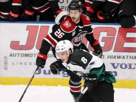 Harry Roy of Cedar Rapids RoughRiders survives top prospects game ... and his finals