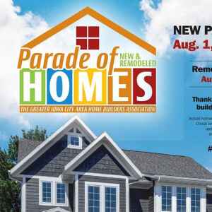 Iowa City Parade of Homes New Parade Dates 2020