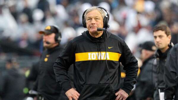 Watch Kirk Ferentz’s postgame press conference after Iowa’s loss to Penn State