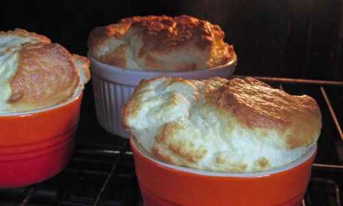 Souffles are delicious whether they fall in the oven or out