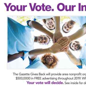 Gazette Gives Back Your Vote for 2019