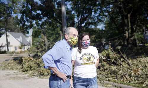 Trump visit to storm-damaged Iowa would be helpful, Sen. Chuck Grassley says