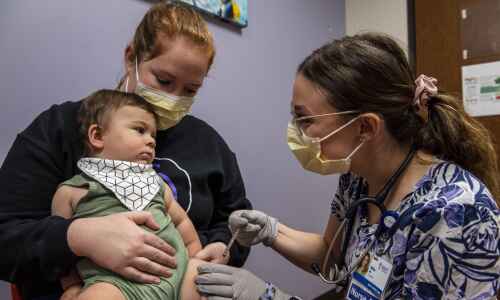 Babies get their first COVID-19 shots