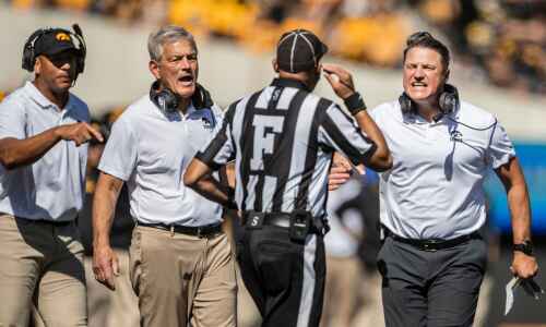 Ferentz believes officiating ‘impacted the game’ in loss vs. Michigan