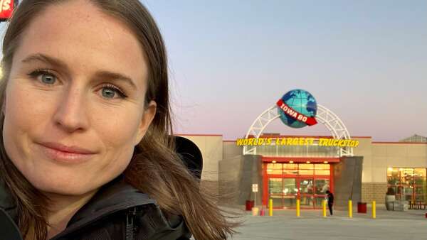 Haircuts and curds: Inside world's largest truck stop