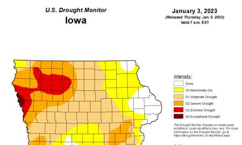 A review of Iowa’s precipitation and drought trends in 2022