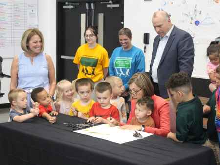 New law boosts child care, workforce, Iowa Gov. Kim Reynolds says