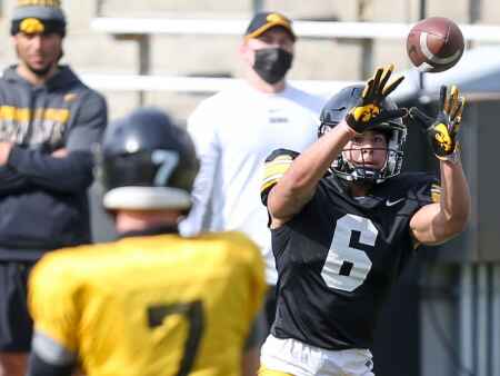 Observations from Iowa football’s open spring practice
