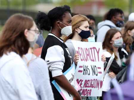 Linn-Mar students call for anti-racism teaching at social justice rally