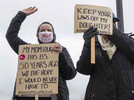 Photos: Cedar Rapids rally for abortion rights