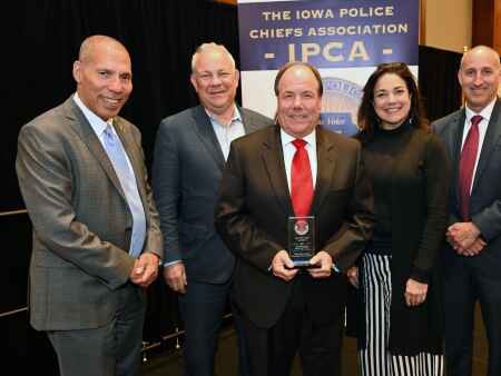 CR Police Chief awarded Law Enforcement Executive of the Year