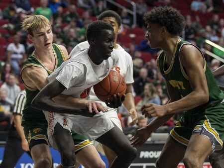 Photos: Cedar Rapids Kennedy vs. Ames in state basketball semifinals